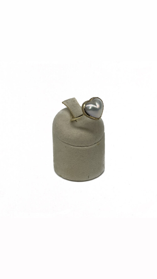 ANELLO IN ORO CON PERLA NATURALE - immagine 3