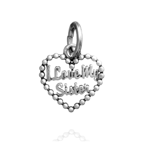 GIOVANNI RASPINI/CHARM CUORE "I LOVE MY SISTER"