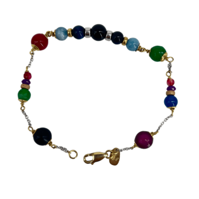 BRACCIALE JONIKO IN ORO CANNOLE