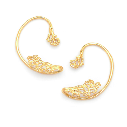 GIOVANNI RASPINI/ EAR CUFF CORAL