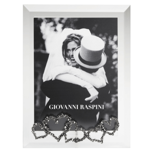GIOVANNI RASPINI/CORNICE CUORI PERLAGE GRANDE
