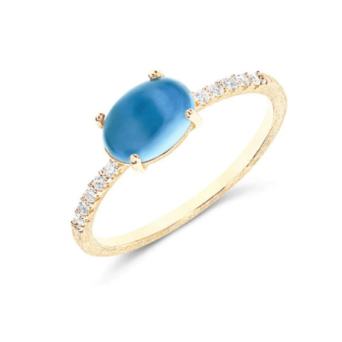 NANIS Anello "DANCING AZURE"