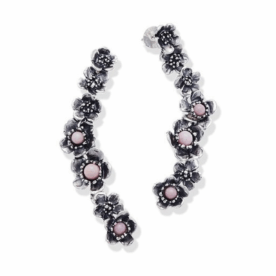 GIOVANNI RASPINI/ORECCHINI CASCATA WILD ROSE