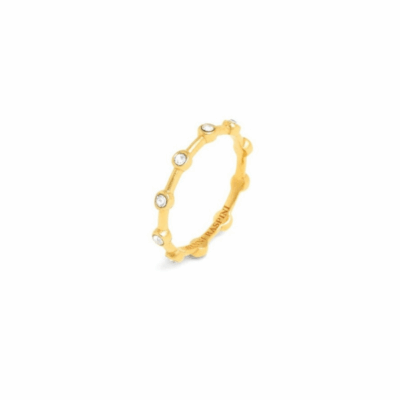 GIOVANNI RASPINI/ ANELLO SATELLITE DORATO